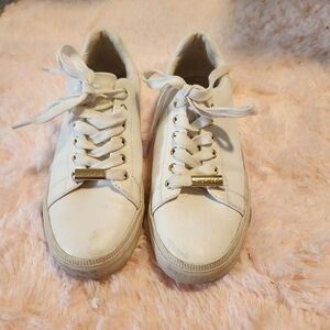 Tommy Hilfiger Cream Sneakers